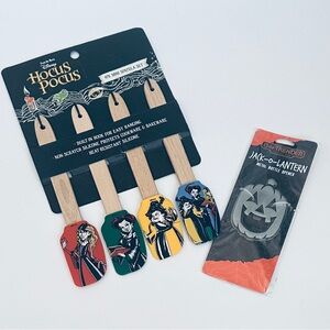NWT! Disney / BarTrender | Hocus Pocus Spatulas & Jack-O-Lantern Bottle Opener